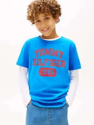 T-shirt pour enfants avec logo Varsity