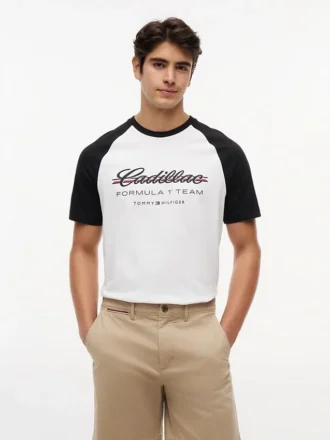 T-shirt raglan Tommy x Cadillac F1® Team