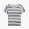 T-shirt rayé Favorite avec mini logo drapeau T-shirt rayé Favorite avec mini logo drapeau