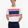 T-shirt à rayures