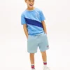 T-shirt à rayures et bandeau monogramme pour enfant
