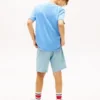 T-shirt à rayures et bandeau monogramme pour enfant
