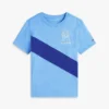 T-shirt à rayures et bandeau monogramme pour enfant