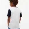 T-shirt à rayures et drapeaux colorés pour enfant T-shirt à rayures et drapeaux colorés pour enfant