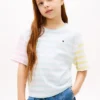 T-shirt à rayures mélangées pour enfant T-shirt à rayures mélangées pour enfant
