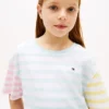 T-shirt à rayures mélangées pour enfant T-shirt à rayures mélangées pour enfant