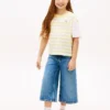 T-shirt à rayures mélangées pour enfant T-shirt à rayures mélangées pour enfant