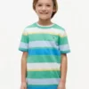 T-shirt à rayures multicolores pour enfant T-shirt à rayures multicolores pour enfant
