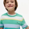 T-shirt à rayures multicolores pour enfant T-shirt à rayures multicolores pour enfant