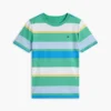 T-shirt à rayures multicolores pour enfant T-shirt à rayures multicolores pour enfant