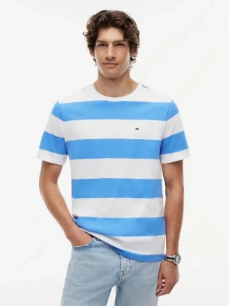 T-shirt à rayures rugby