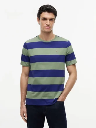T-shirt à rayures rugby