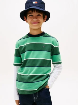 T-shirt à rayures Rugby pour enfant