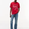 T-shirt rétro à chevrons Tommy x Cadillac F1® Team T-shirt rétro à chevrons Tommy x Cadillac F1® Team