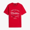 T-shirt rétro à chevrons Tommy x Cadillac F1® Team T-shirt rétro à chevrons Tommy x Cadillac F1® Team
