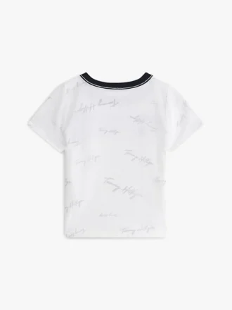 T-shirt Signature Flag Stripe Logo pour bébés