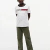 T-shirt Signature Flag Stripe Logo pour enfant