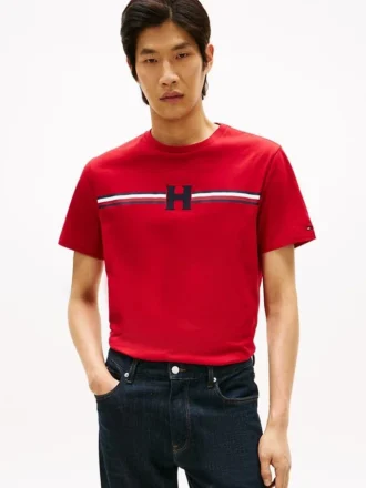 T-shirt Signature H Stripe