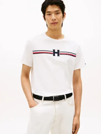T-shirt Signature H Stripe