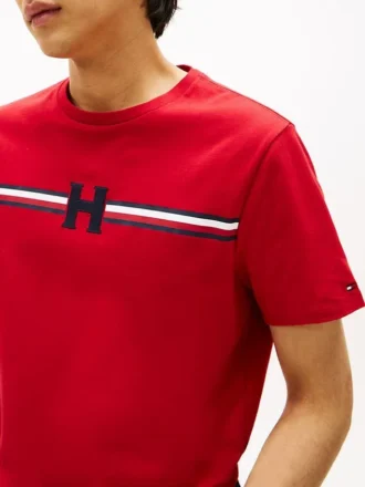 T-shirt Signature H Stripe