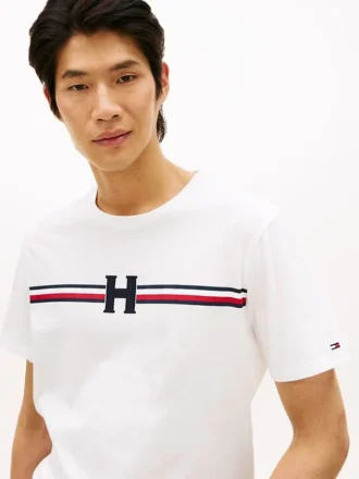 T-shirt Signature H Stripe
