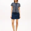 T-shirt slim à boutons T-shirt slim à boutons
