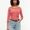 T-shirt slim à col bateau T-shirt slim à col bateau