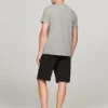 T-shirt slim fit avec logo Tommy brodé T-shirt slim fit avec logo Tommy brodé