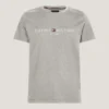 T-shirt slim fit avec logo Tommy brodé T-shirt slim fit avec logo Tommy brodé