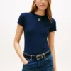 T-shirt slim fit à monogramme T-shirt slim fit à monogramme