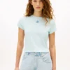 T-shirt slim fit à monogramme T-shirt slim fit à monogramme