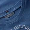 T-shirt slim fit teint en pièce avec logo Crest