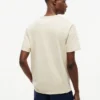 T-shirt teint en pièce avec logo feuille de laurier T-shirt teint en pièce avec logo feuille de laurier