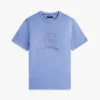 T-shirt teint en pièce avec logo feuille de laurier T-shirt teint en pièce avec logo feuille de laurier