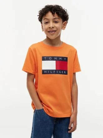 T-shirt Tommy Flag Logo pour enfant T-shirt Tommy Flag Logo pour enfant