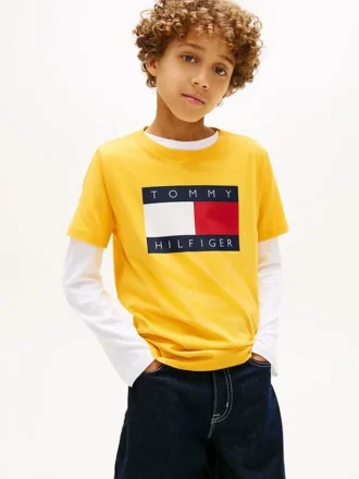 T-shirt Tommy Flag Logo pour enfant