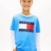 T-shirt Tommy Flag Logo pour enfant T-shirt Tommy Flag Logo pour enfant