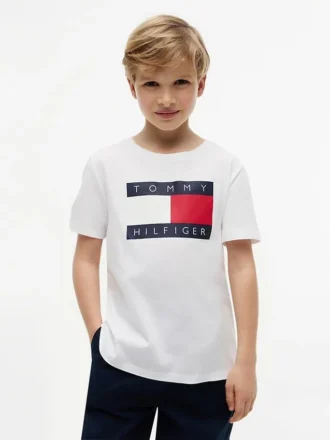 T-shirt Tommy Flag Logo pour enfant