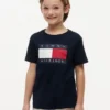 T-shirt Tommy Flag Logo pour enfant T-shirt Tommy Flag Logo pour enfant
