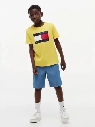 T-shirt Tommy Flag Logo pour enfant