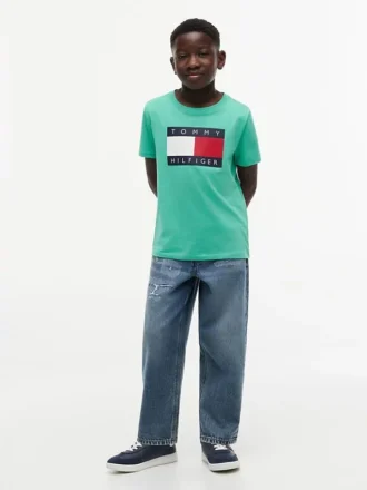 T-shirt Tommy Flag Logo pour enfant