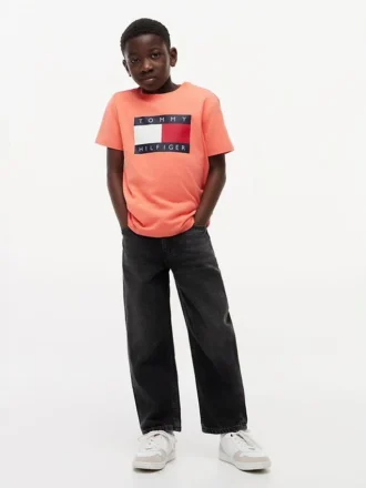 T-shirt Tommy Flag Logo pour enfant T-shirt Tommy Flag Logo pour enfant