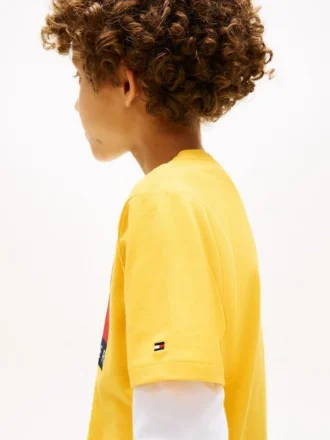 T-shirt Tommy Flag Logo pour enfant