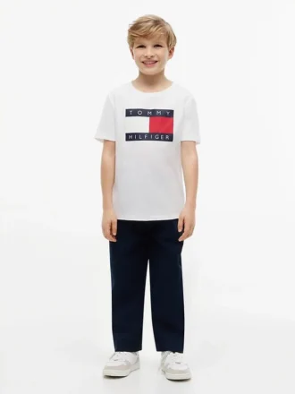 T-shirt Tommy Flag Logo pour enfant