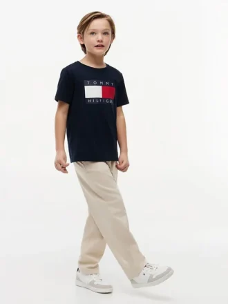 T-shirt Tommy Flag Logo pour enfant