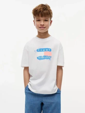 T-shirt Tommy Graffiti Logo pour enfant T-shirt Tommy Graffiti Logo pour enfant