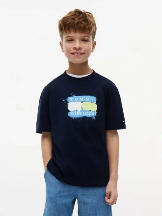 T-shirt Tommy Graffiti Logo pour enfant T-shirt Tommy Graffiti Logo pour enfant