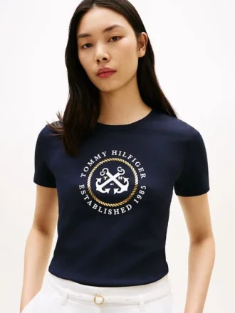 T-shirt Tommy Hilfiger avec logo ancre