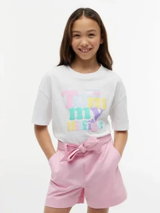 T-shirt Tommy à imprimé bouffant pour enfant