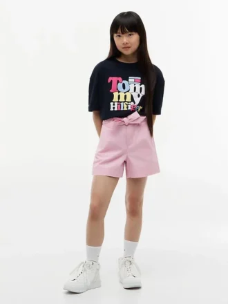 T-shirt Tommy à imprimé bouffant pour enfant